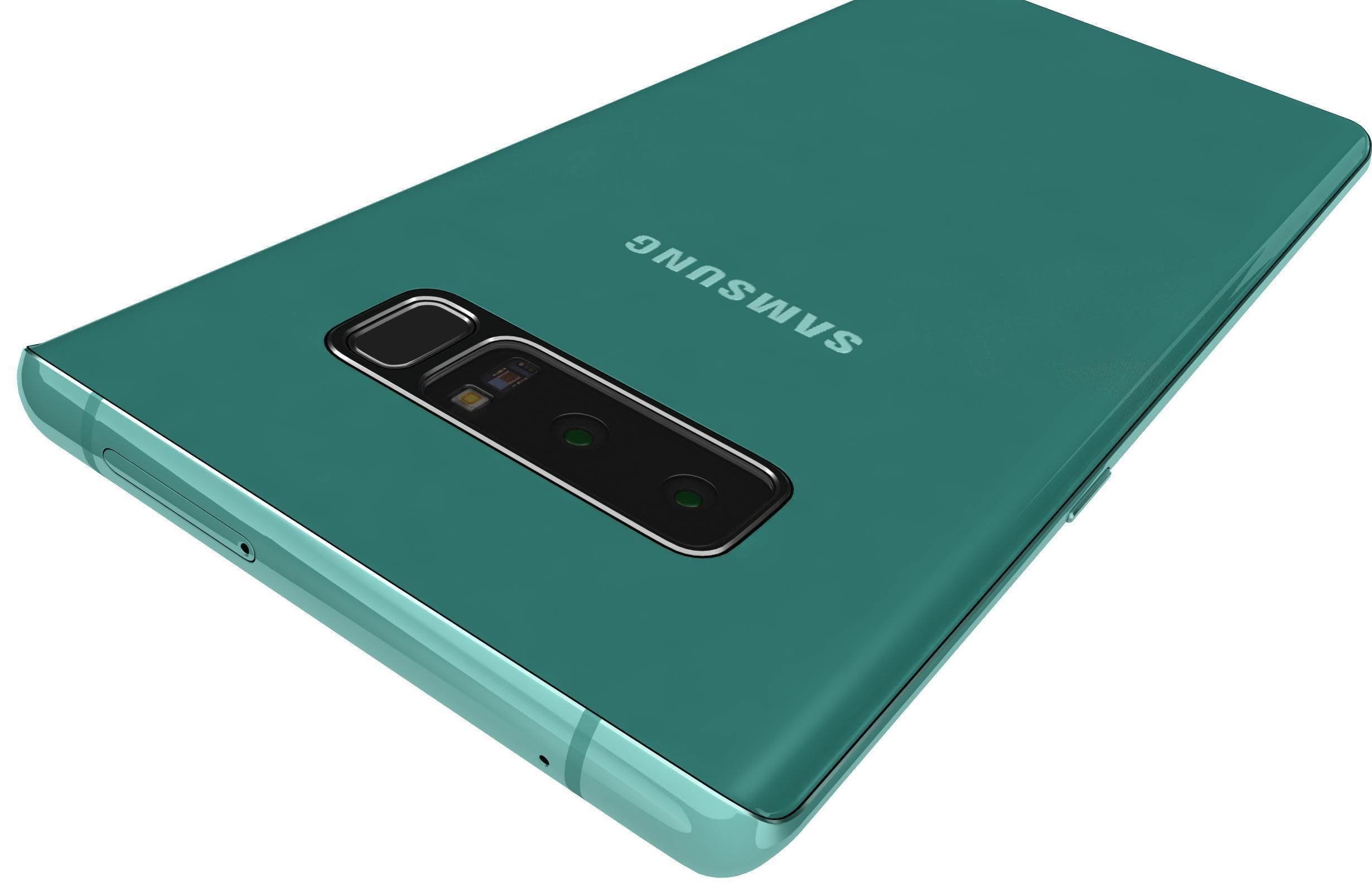 Samsung Galaxy Note 8 All Colors 3D model_44