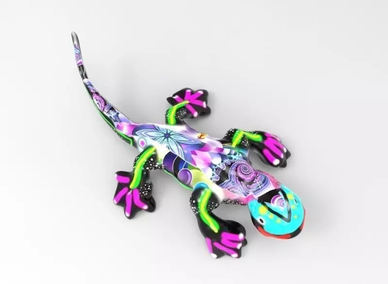 Salamander Alebrije 3D print model