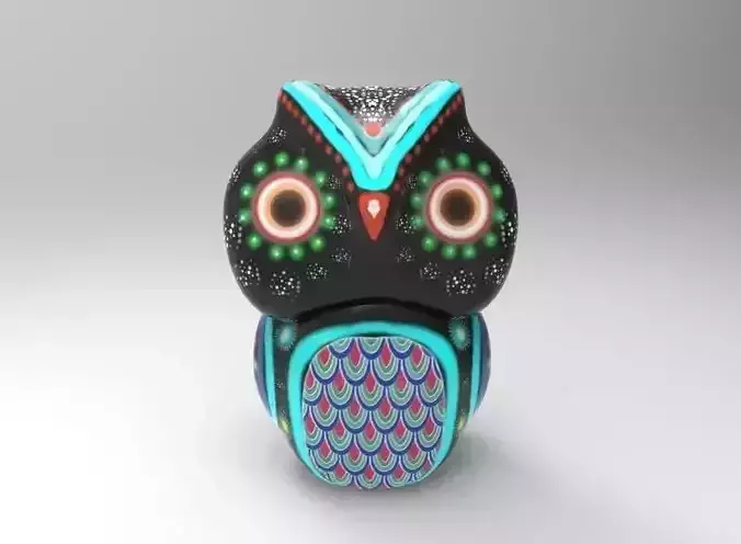 Owl Alebrije 3D print model