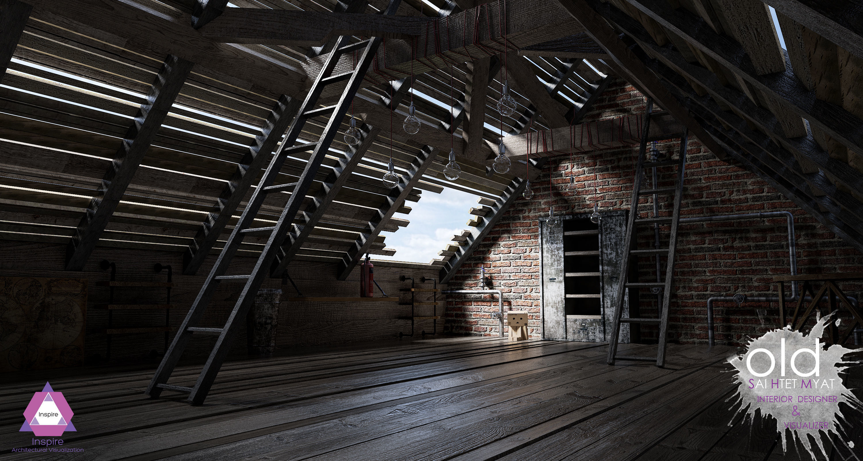 Old Style  3D model_1