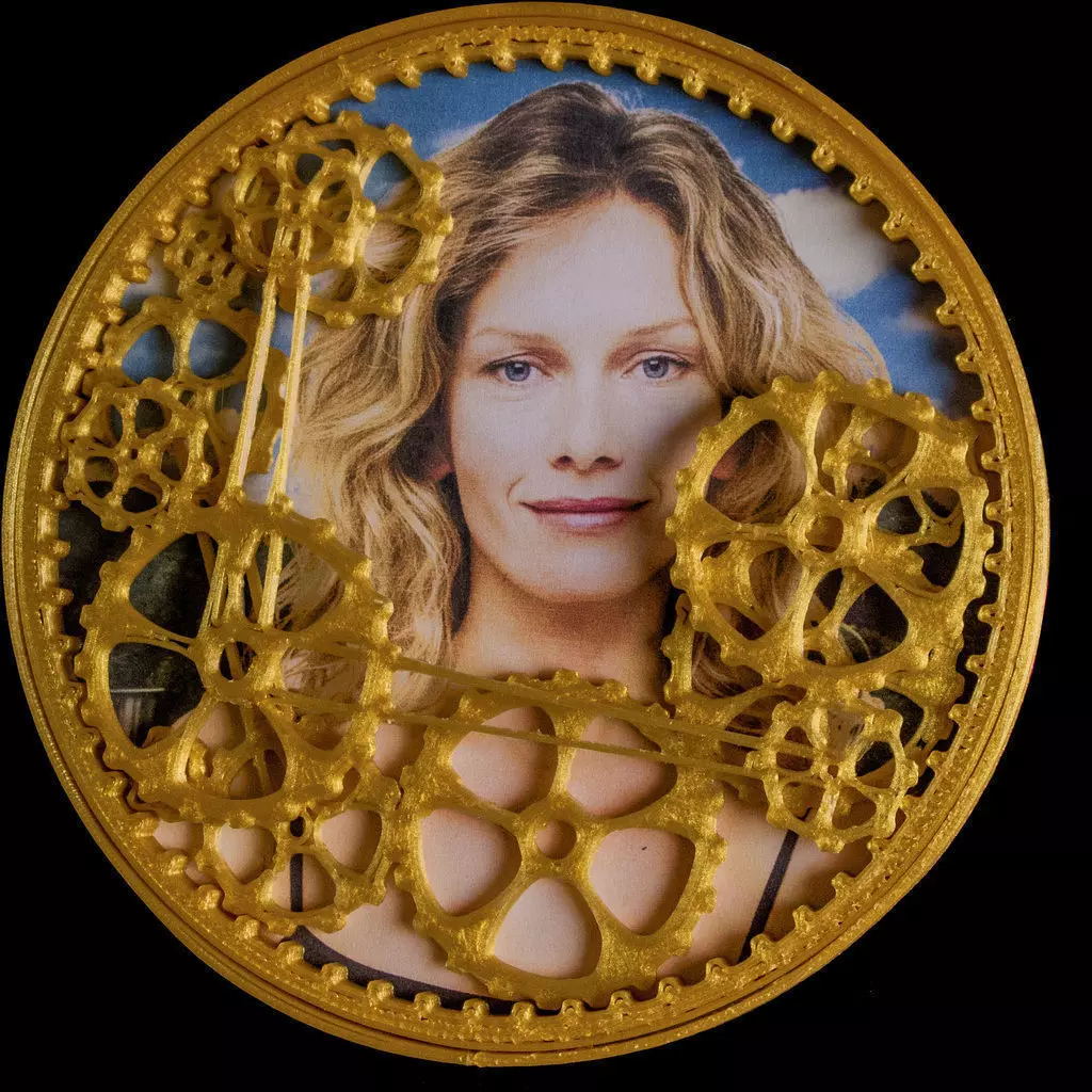 Steampunk Picture frame Free 3D print model_0