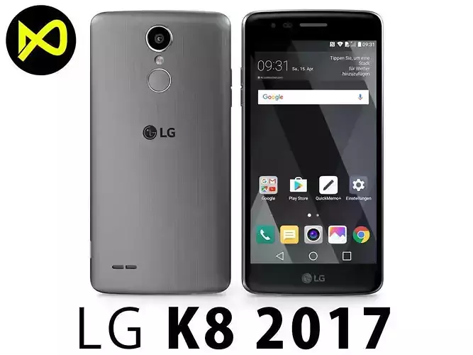 LG K8 2017 3D model