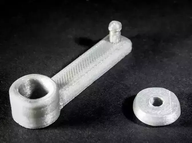 Scriber part and piece of metal Free 3D print model