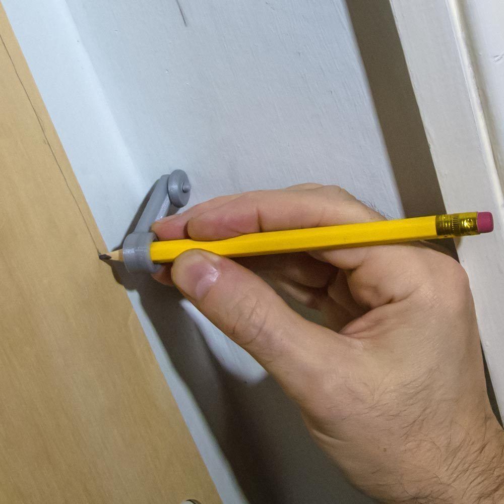 Scriber part and piece of metal Free 3D print model_2