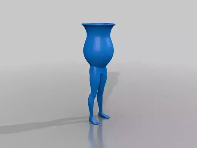 Legcup vase