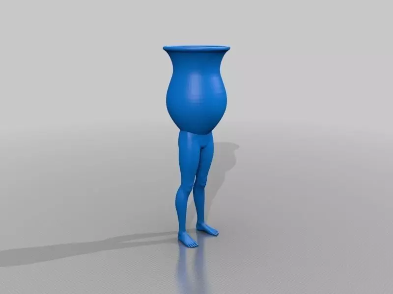 Legcup vase Free 3D print model