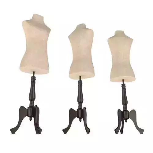 Mannequin Female 2 Low-poly 3D model
