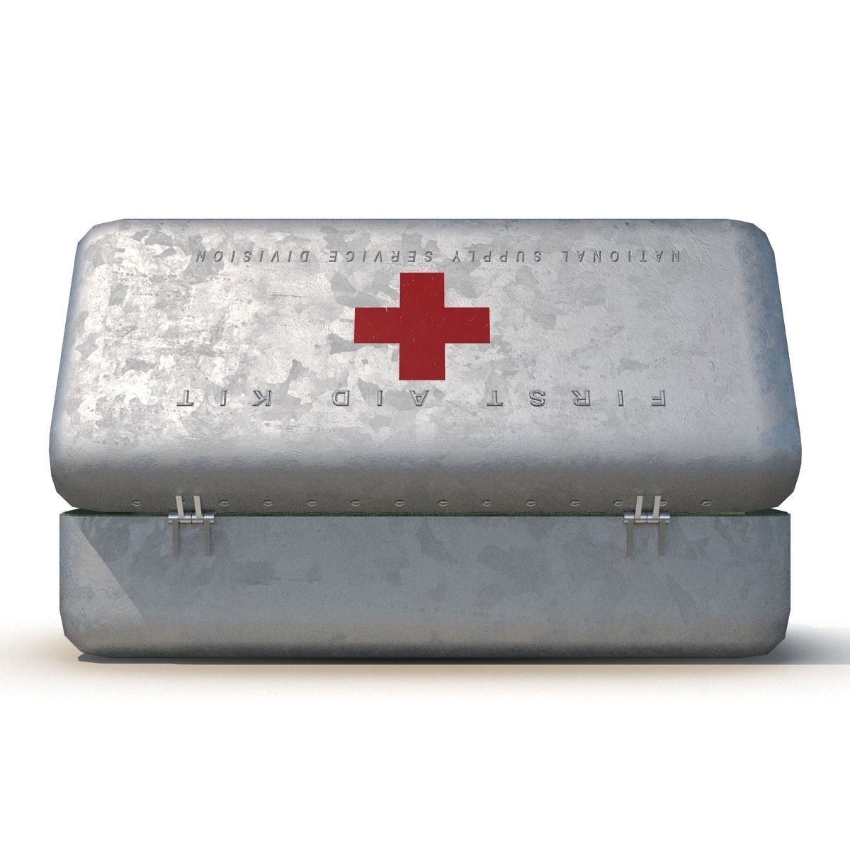 First aids kit 4 3D model_8