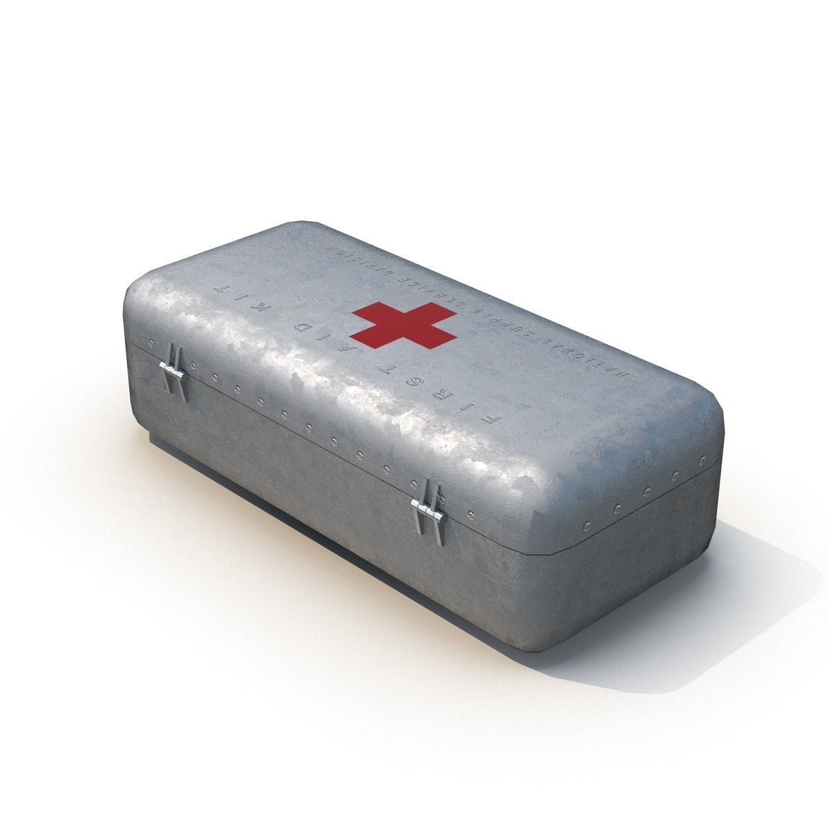 First aids kit 4 3D model_9