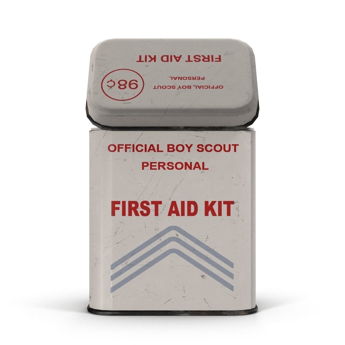 First aids kit 5 Low-poly 3D model_8
