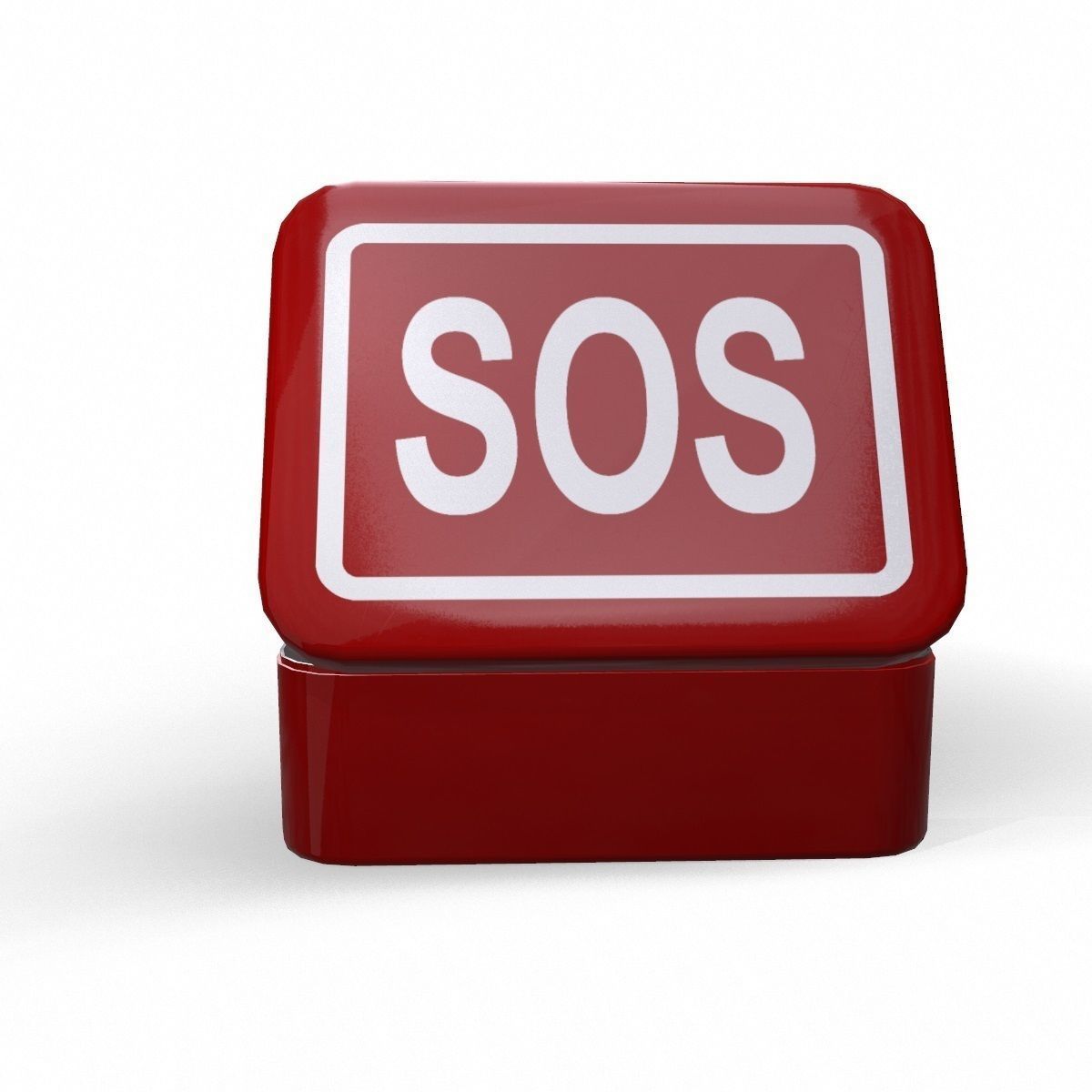 First aids kit 7 Low-poly 3D model_3