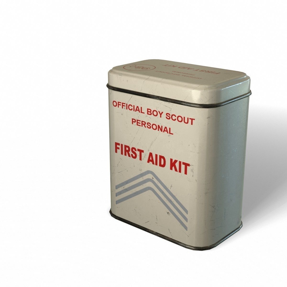 First aid kits Collection Low-poly 3D model_23