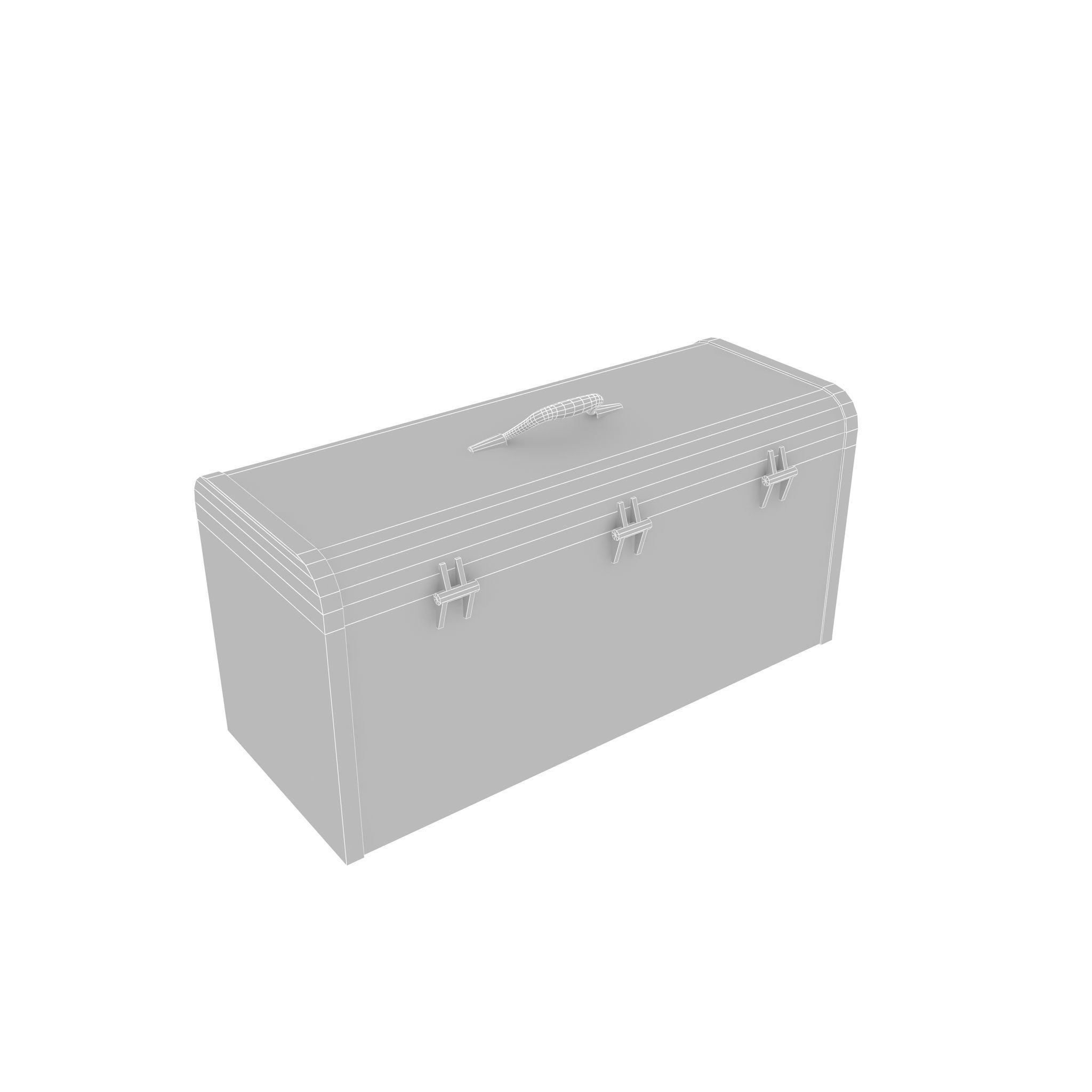 First aid kits Collection Low-poly 3D model_12