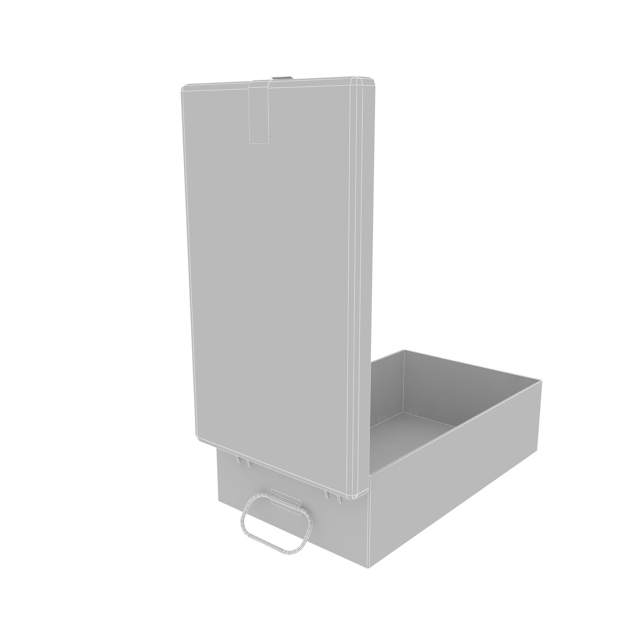 First aid kits Collection Low-poly 3D model_7