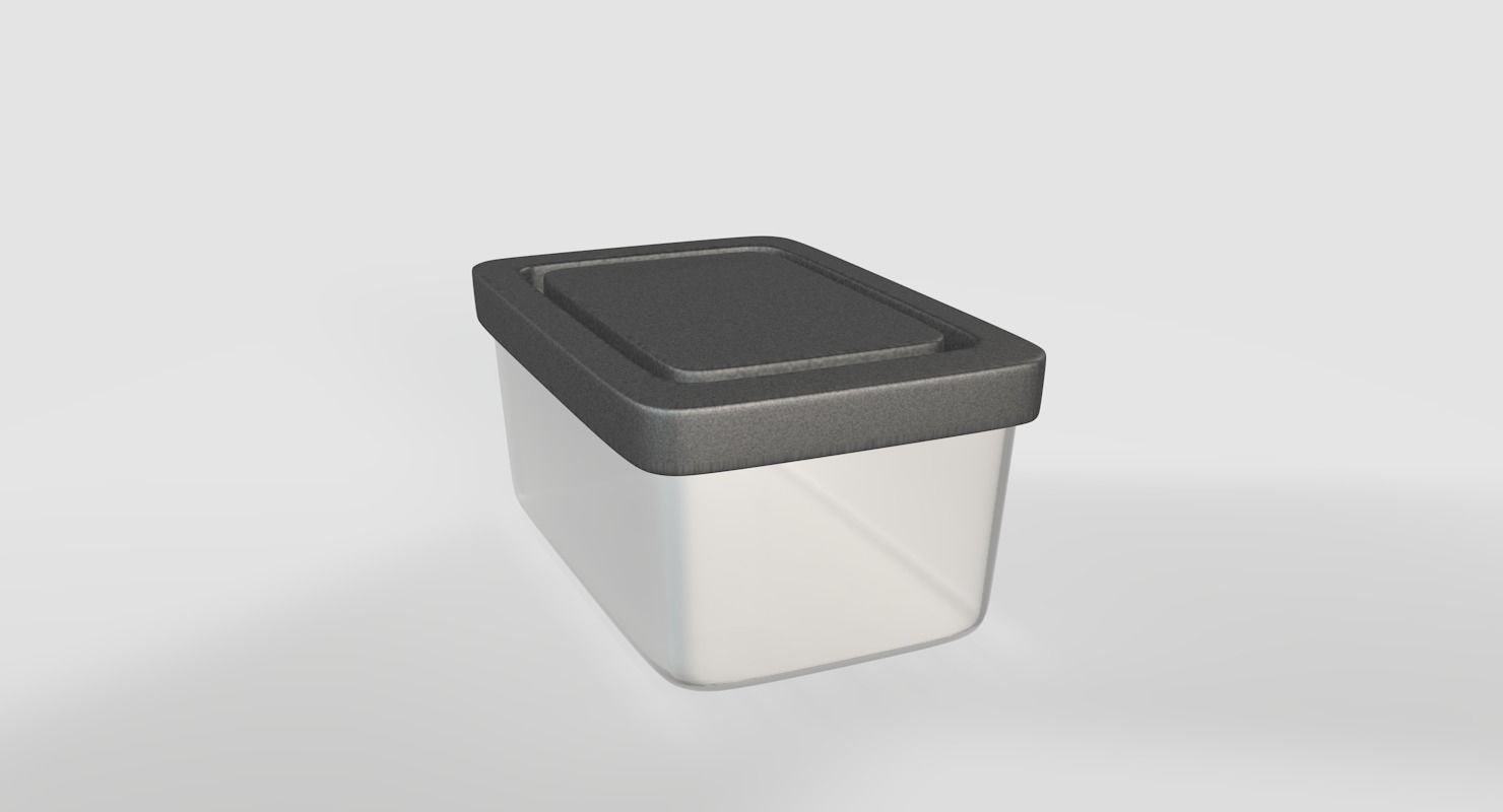 butter box  food-keeper 3D print model_3
