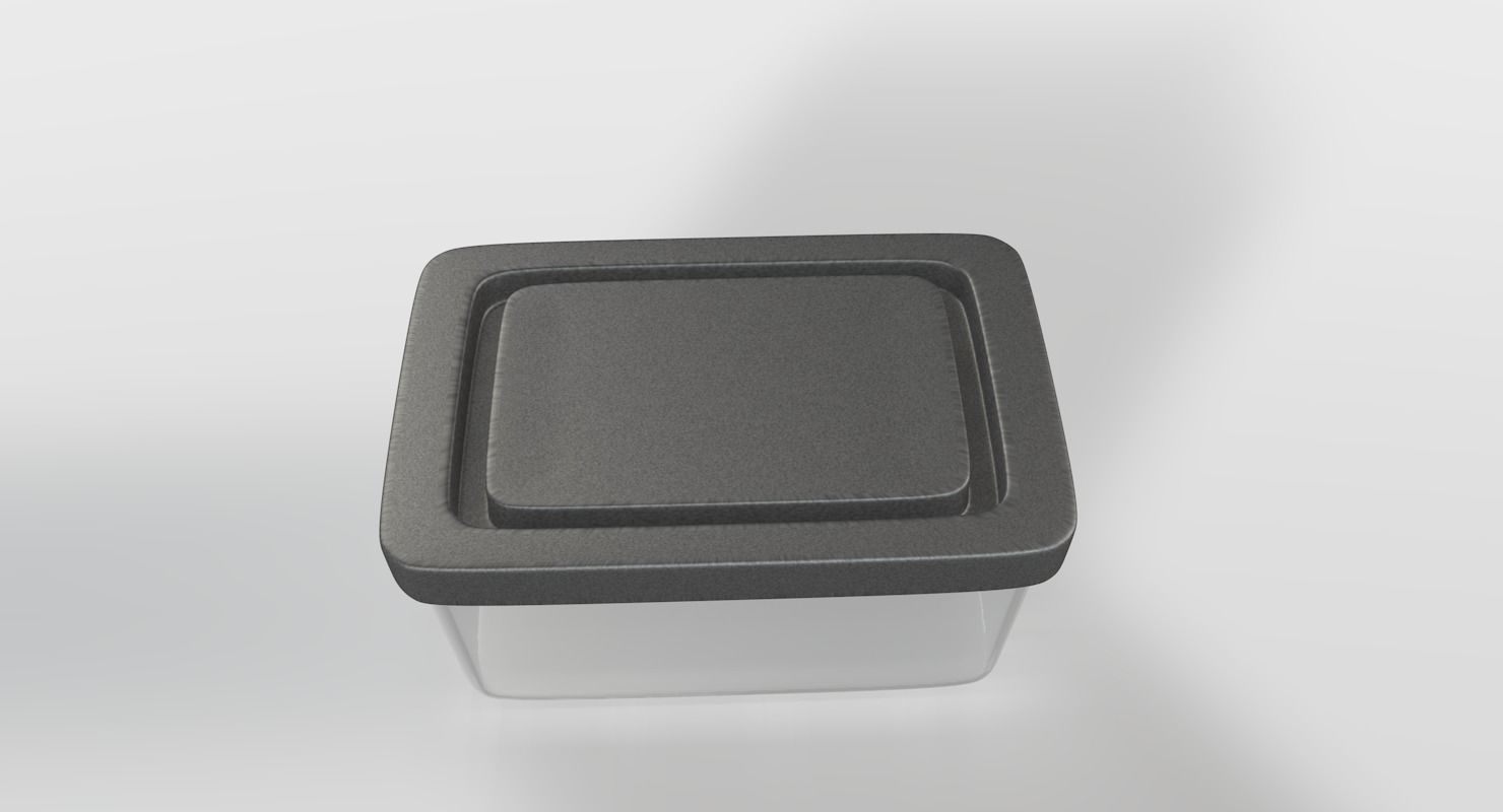 butter box  food-keeper 3D print model_2