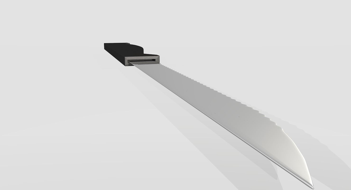 knife 3D print model_2