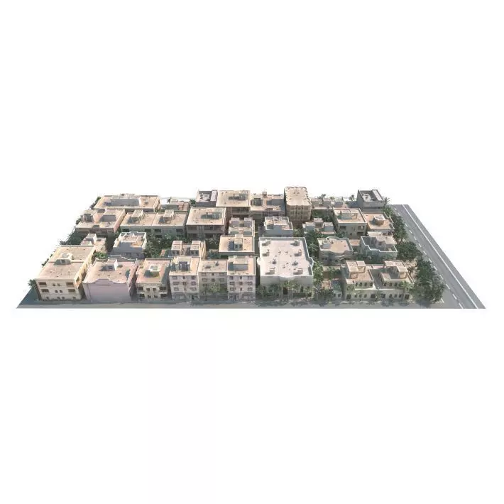city 02 set 02 am 133 3D model