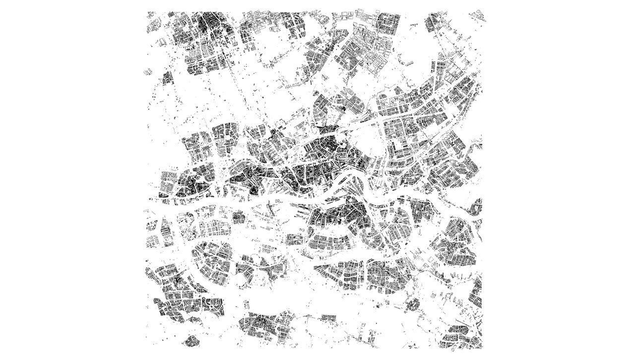 Rotterdam Streets and Buildings 3D model_8