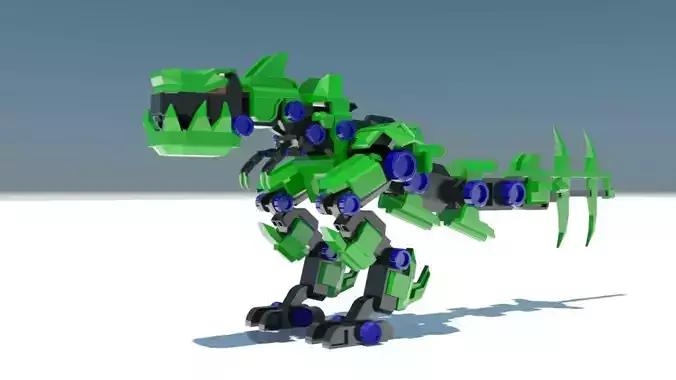 Dinosaur T-Rex Mecha Robot