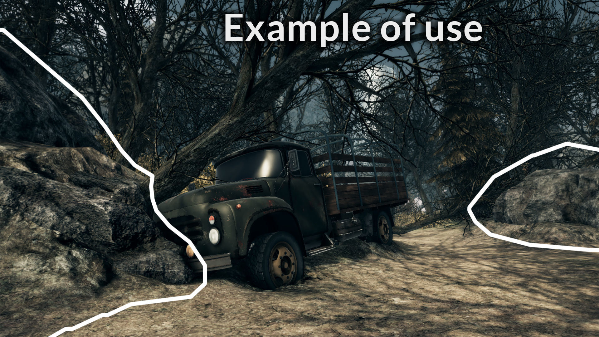 Mountain Rocks Collection PBR Low-poly 3D model_3