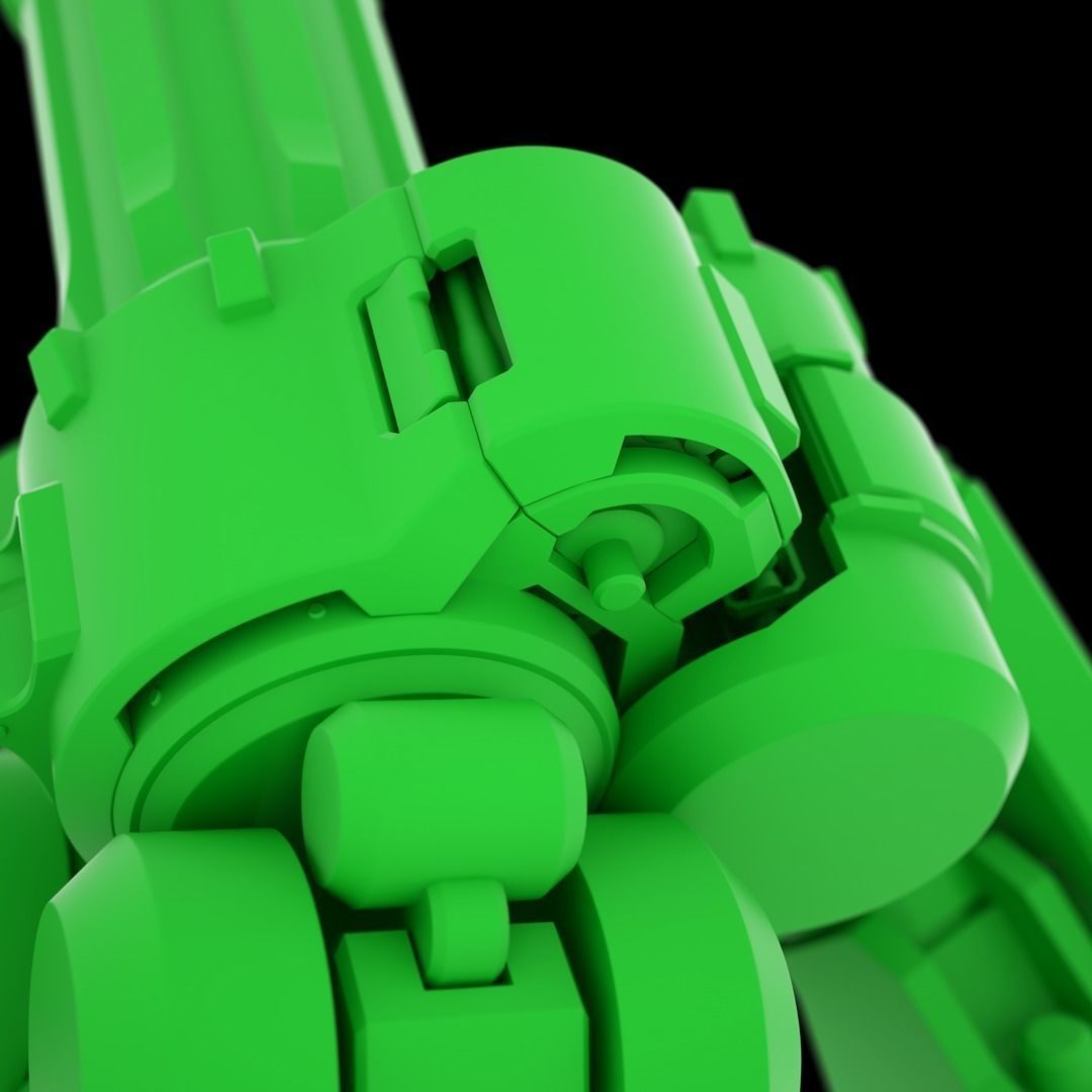 Bastion - Overwatch 3D model 3D printable | CGTrader