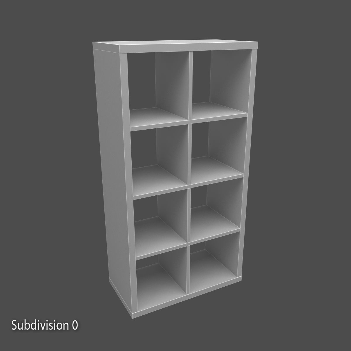 KALLAX Shelving Unit 3D model_7