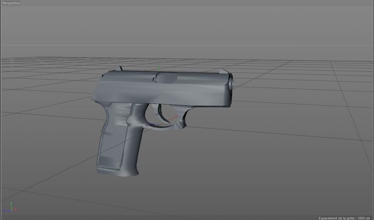 BERETTA STOEGER COUGAR 8mm Free 3D model_4