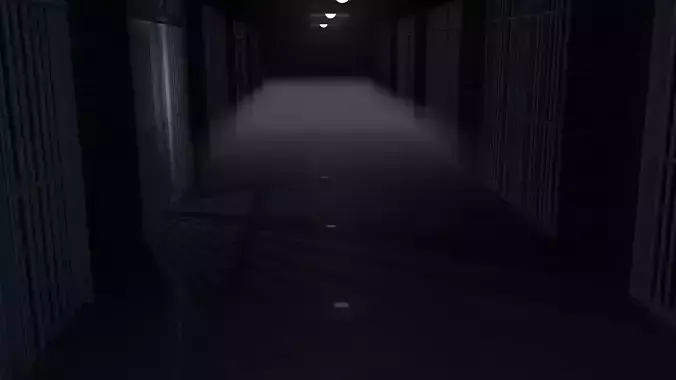 Jail scene Free 3D model