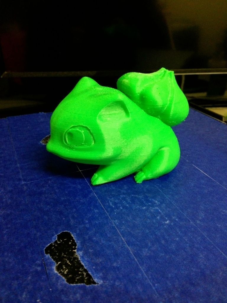 Bulbasaur pokemon toy Free 3D print model_12