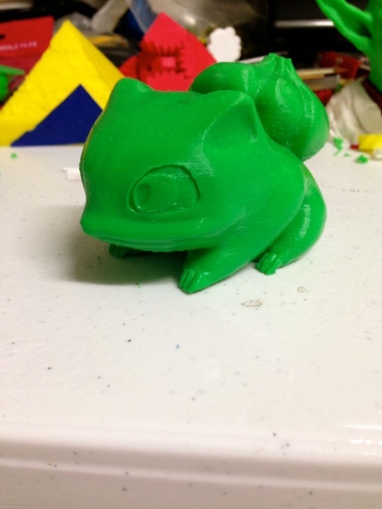 Bulbasaur pokemon toy Free 3D print model_17