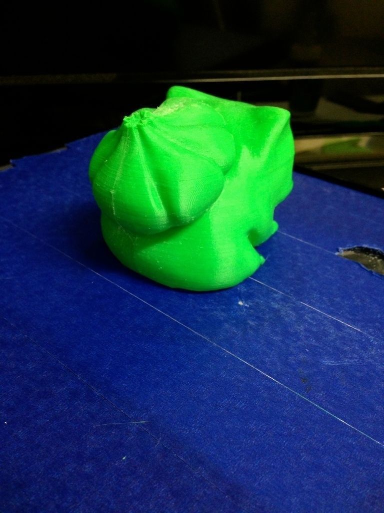 Bulbasaur pokemon toy Free 3D print model_9
