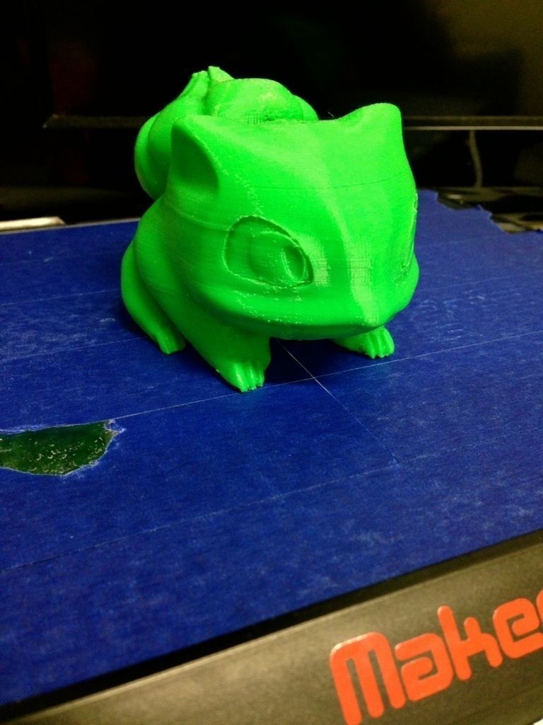 Bulbasaur pokemon toy Free 3D print model_7
