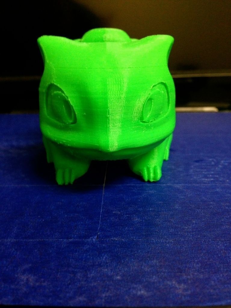 Bulbasaur pokemon toy Free 3D print model_6