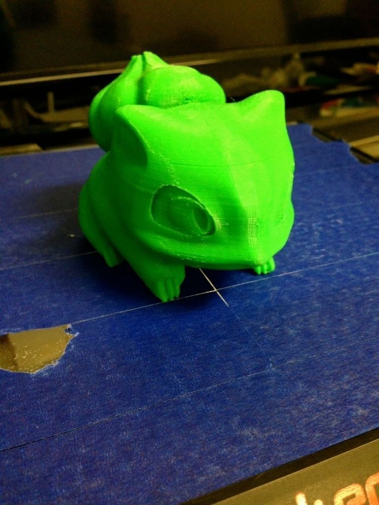 Bulbasaur pokemon toy Free 3D print model_4