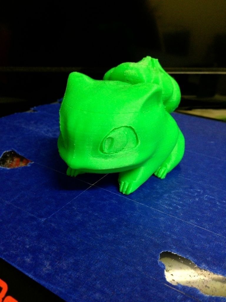 Bulbasaur pokemon toy Free 3D print model_13