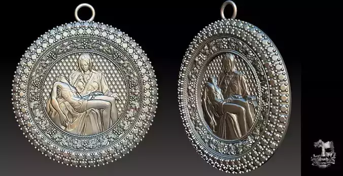 Pieta pendant