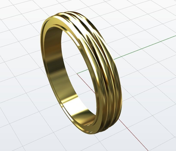 Wedding ring 2 Free 3D model