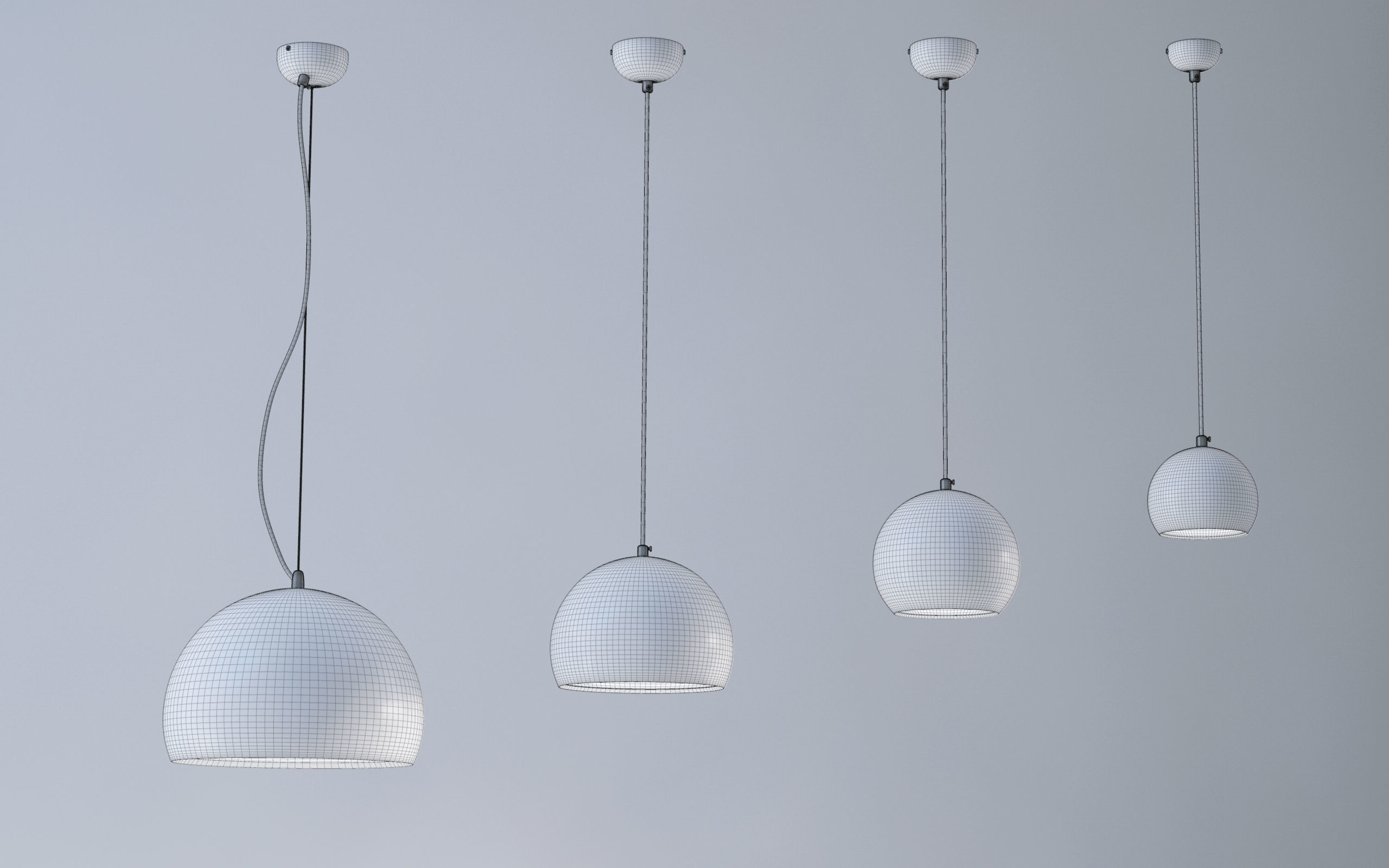 LOFAHS E27 Pendant Lights 3D model_13