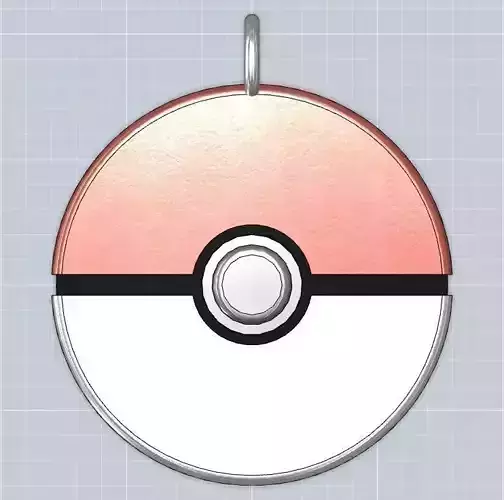 Pokeball Pendant