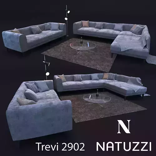 Sofa in modern style  NATUZZI Trevi 2902