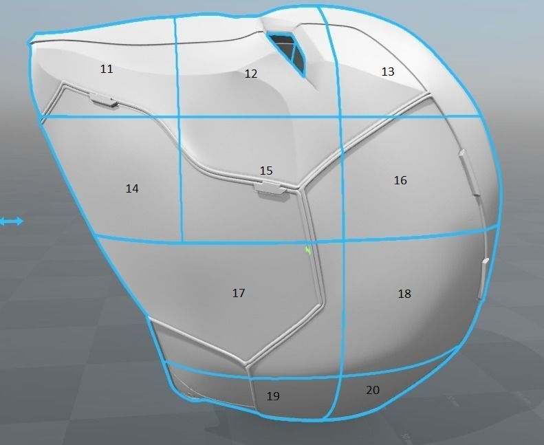 Red Hood Helmet Injustice 2 3D print model_4
