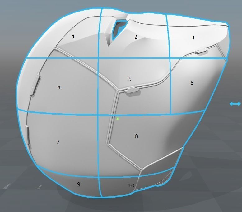 Red Hood Helmet Injustice 2 3D print model_3