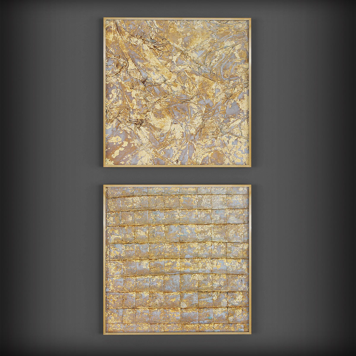 Picture Frames Low-poly 3D model_1