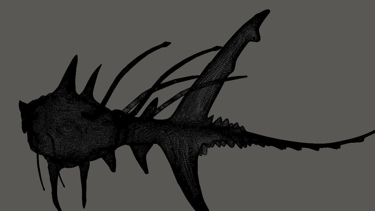 Leviathan 3D Model Normal Poly 3D model_5