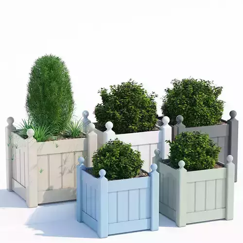 Timber classic planter