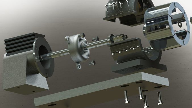 Motor Blower  3D model