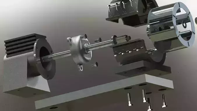 Motor Blower  3D model