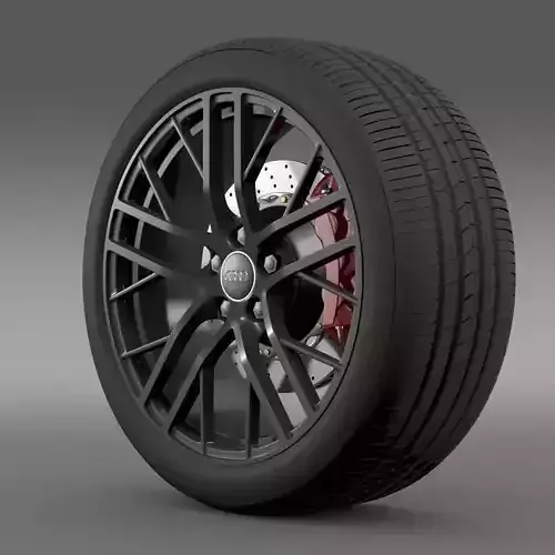 Audi R8 LMX  2014 wheel