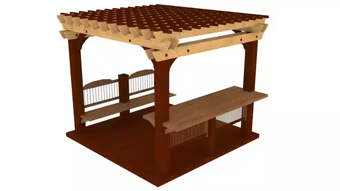Patio Gazebo with Floor